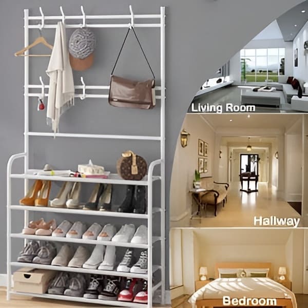 Hanging shoe organizer