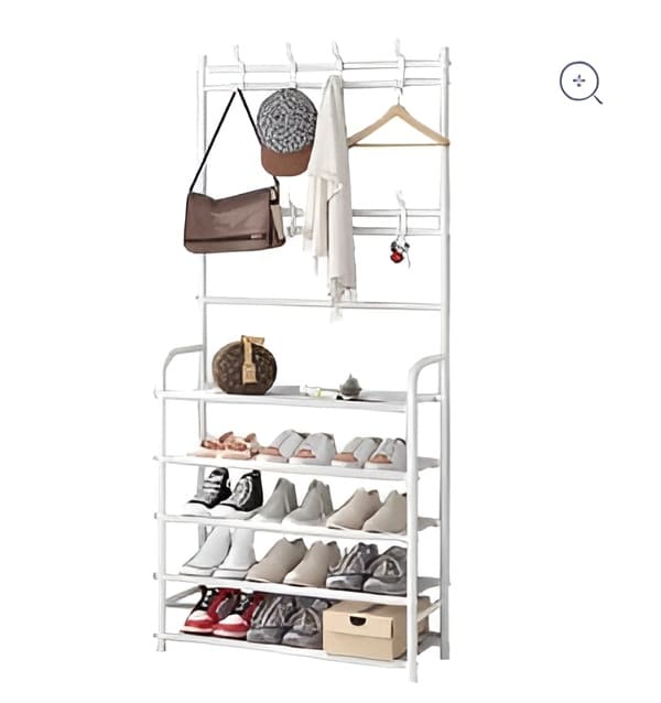 Hanging shoe organizer
